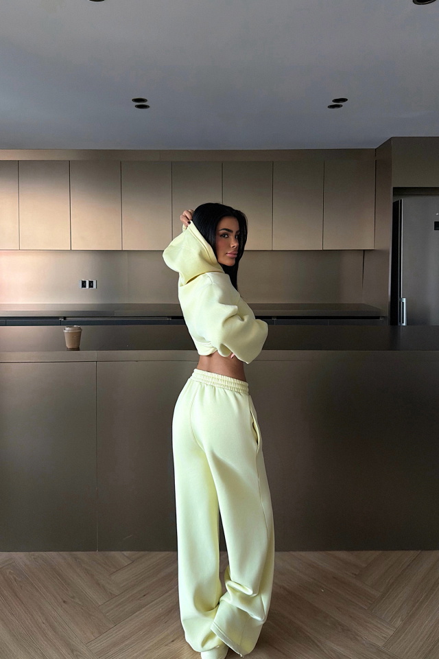 Sarı Corsica Eşofman Takımı ATE-3884 - 4