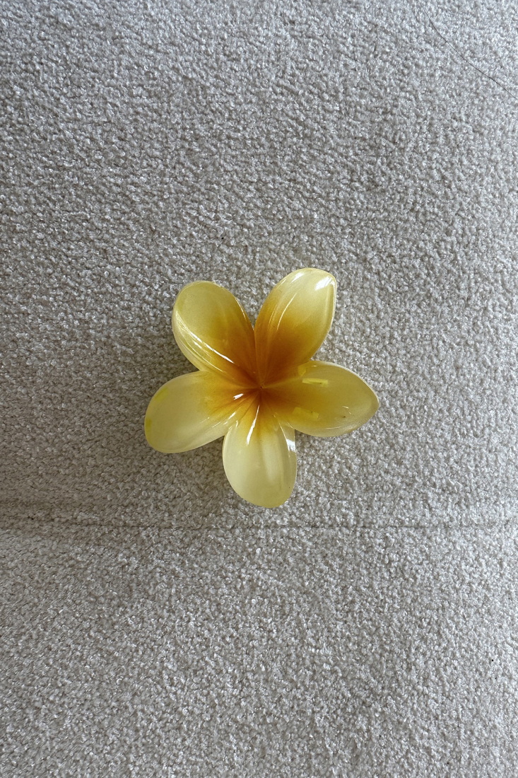 Sarı Çiçekli Lotus Toka ATEL2229 - EYYO