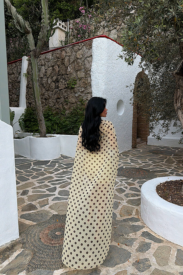Sarı Polka Üçlü Takım