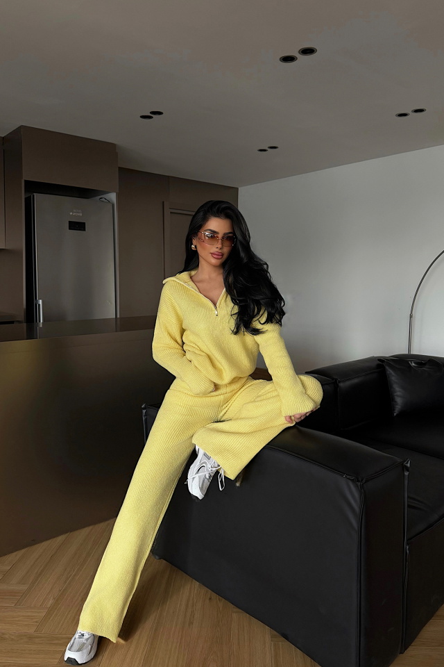 Sarı Nalani Triko Takım ATE-4264 - 3