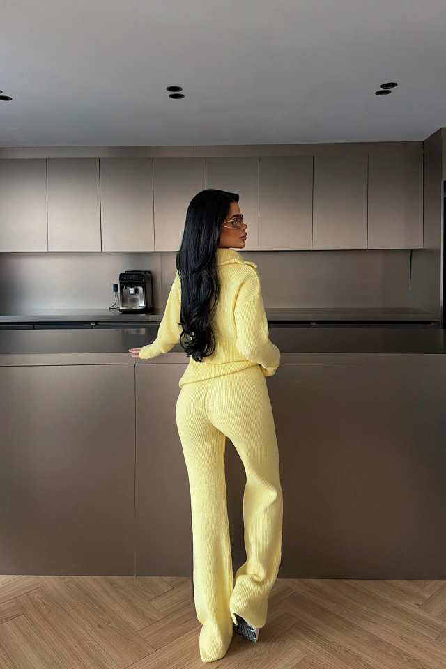 Sarı Nalani Triko Takım ATE-4264 - 4