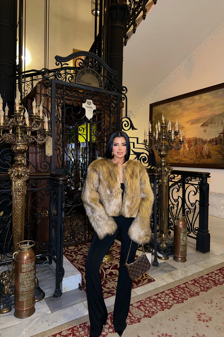 Sarı Rasia Kürk ATE-0421 - EYYO
