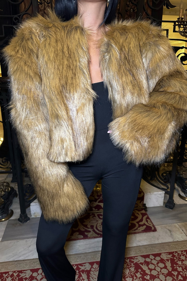 Sarı Rasia Kürk ATE-0421 - 2