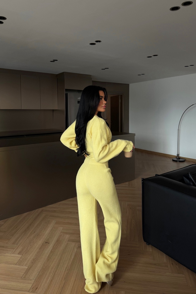 Sarı Zaria Triko Takım ATE-3737 - 4