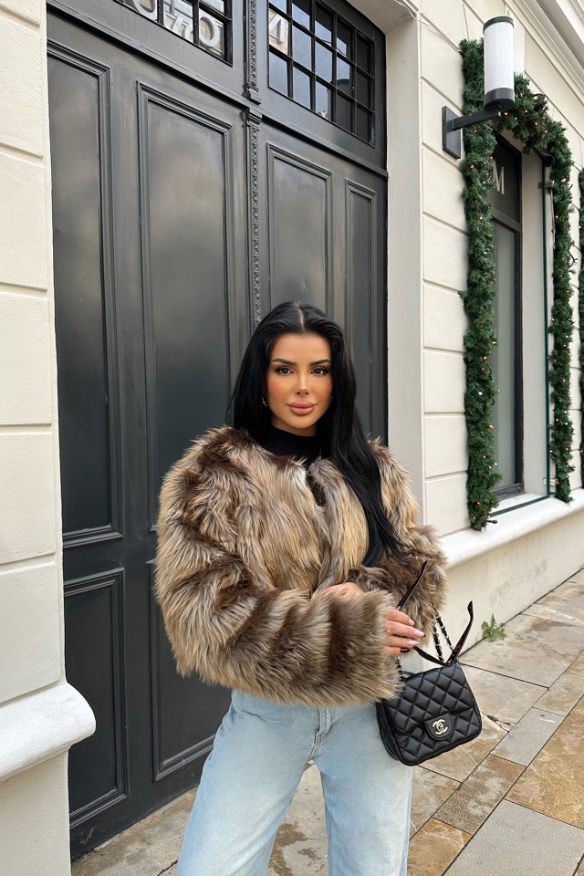 Sarı Ruby Kısa Kürk ATE-0676 - 3