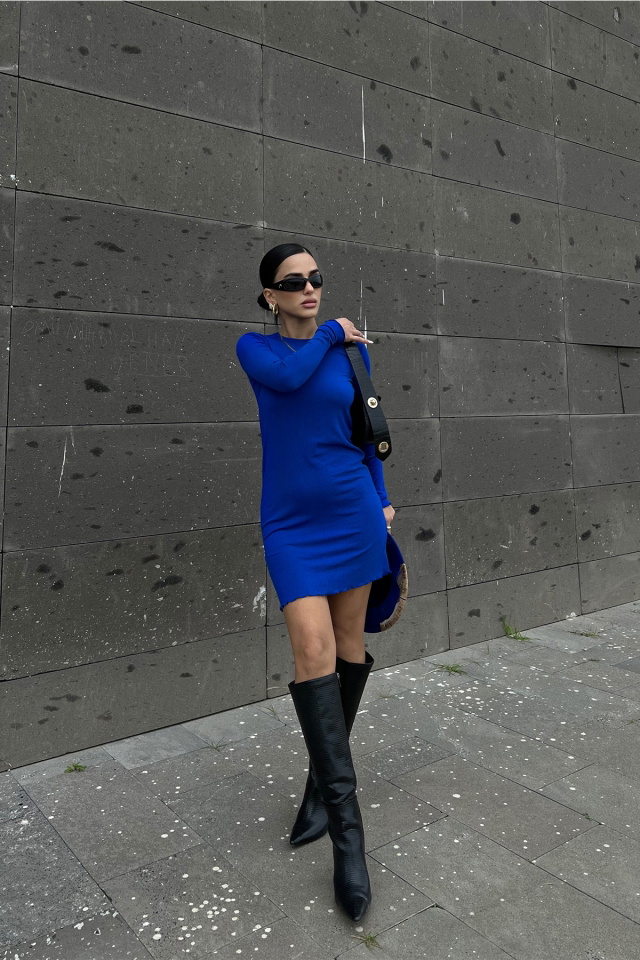 Sax Basic Dress ATE2472 - 5