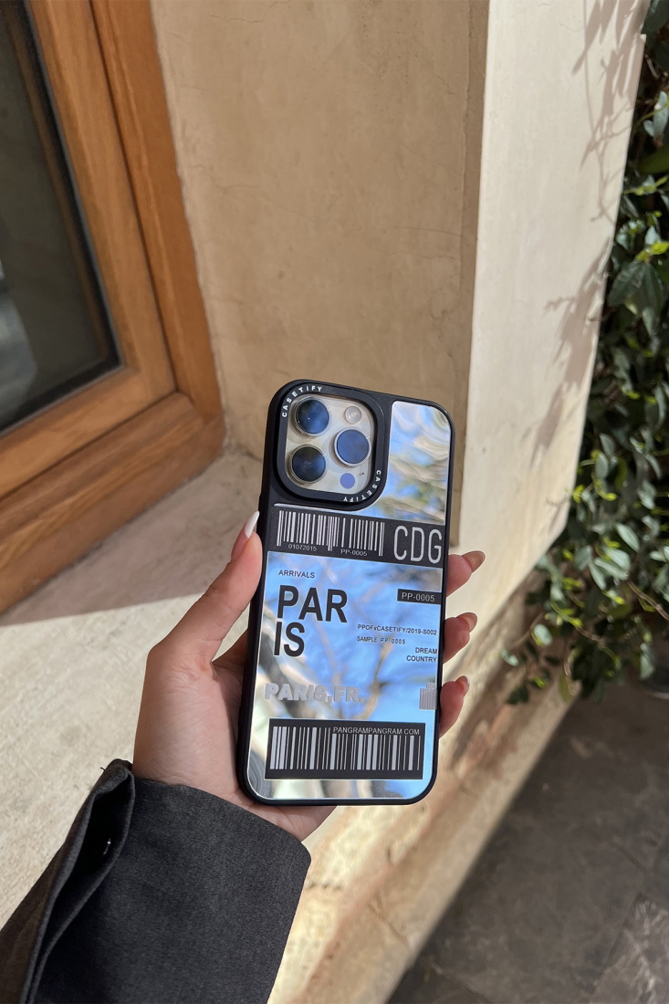 Shiny Paris Lettering Phone Case ATE6331 - EYYO