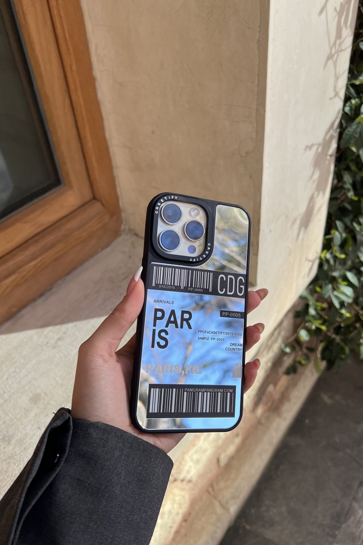 Shiny Paris Lettering Phone Case ATE6331 - EYYO