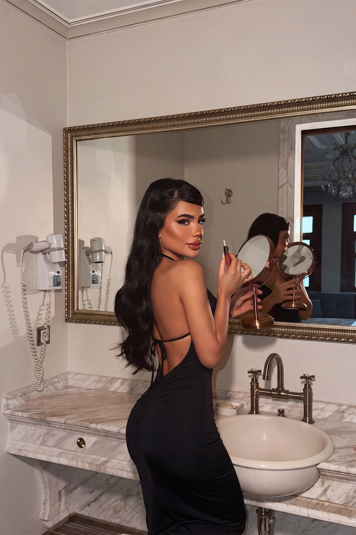 Siyah Sieana Elbise - 3