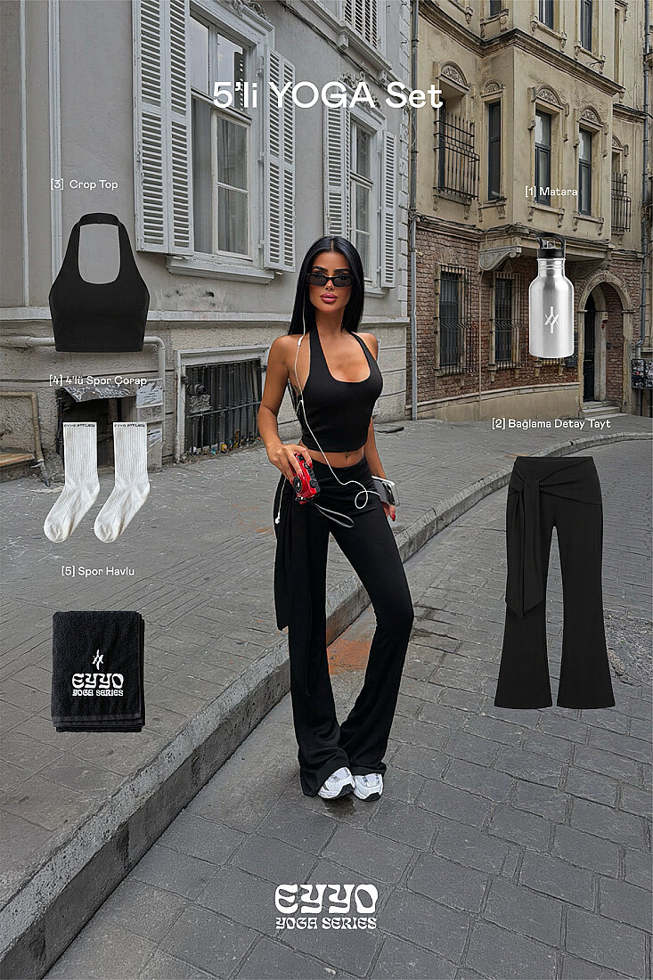 Siyah 5 Li Yoga Set