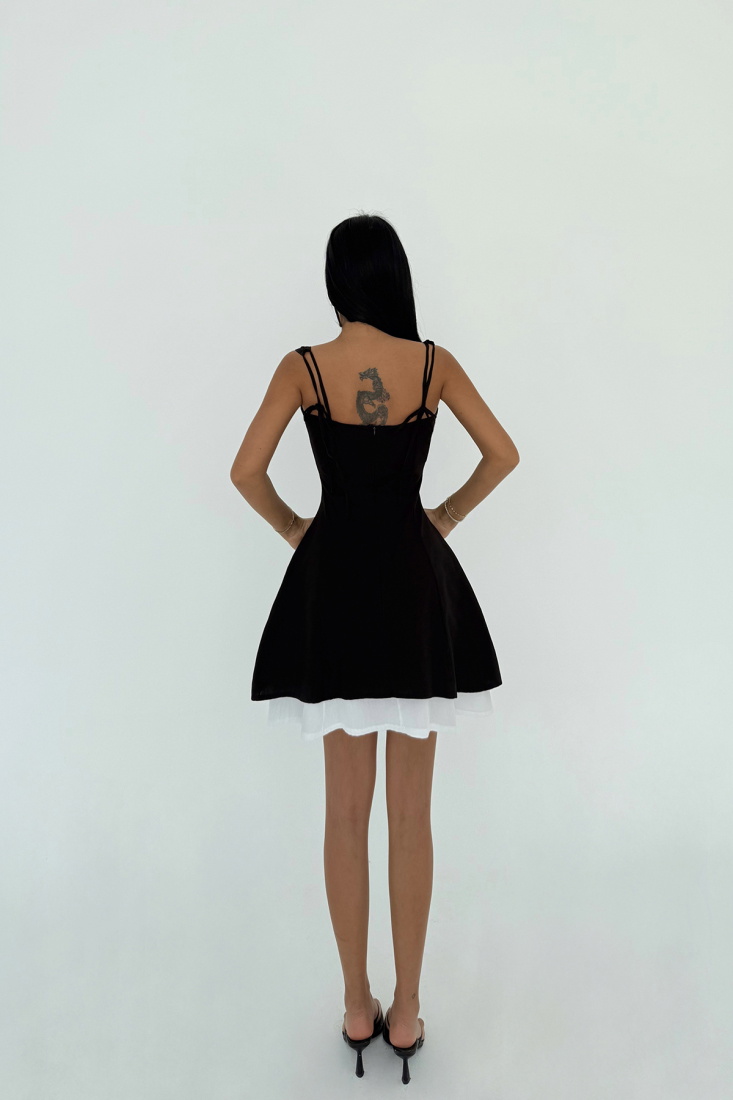 Siyah Molinna Elbise ATE-1686 - EYYO