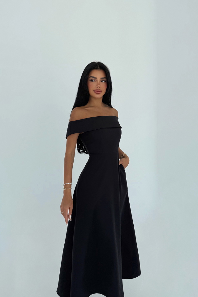 Siyah Creil Elbise ATE-2922 - 2