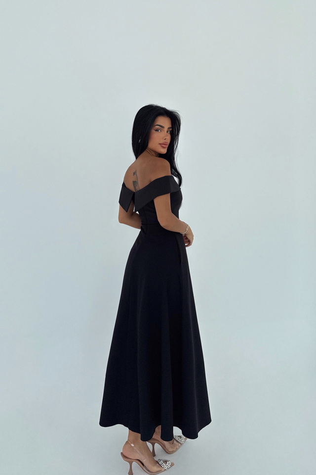 Siyah Creil Elbise ATE-2922 - 3