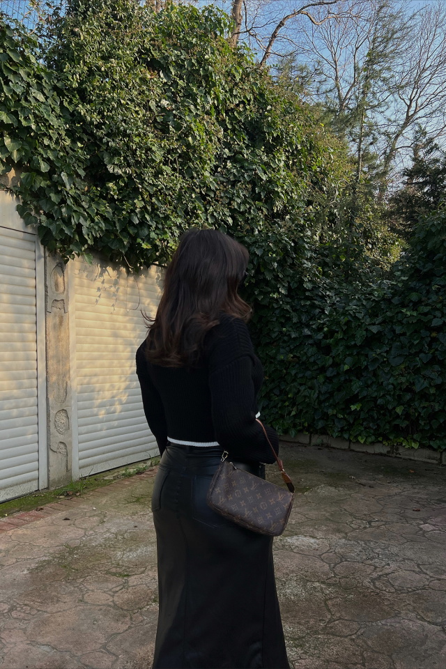 Siyah Basic Kazak ATE3201 - 3