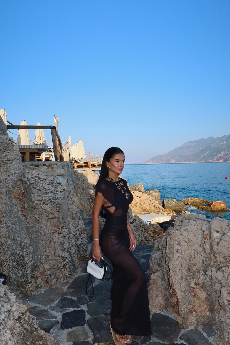 Siyah Benito Tül Pareo ATE-1376 - EYYO