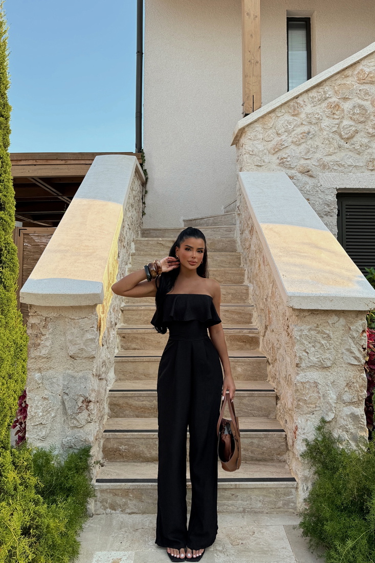 Siyah Fedora Tulum ATE-1496 - EYYO