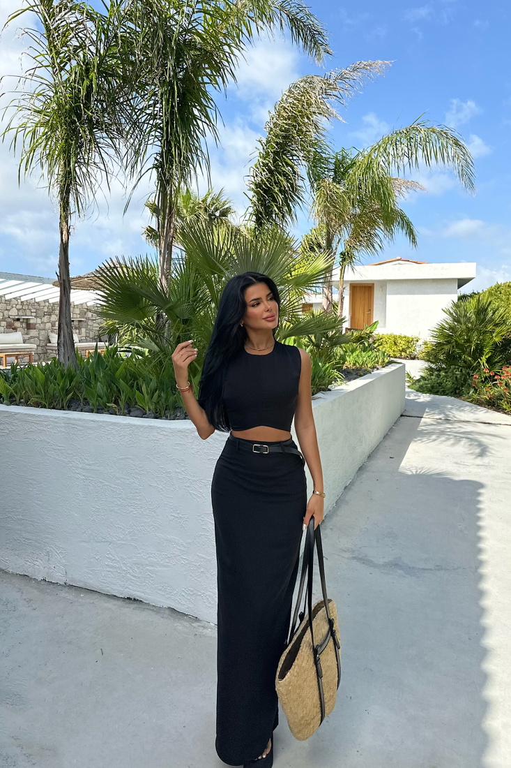 Siyah Bianca İkili Takım ATE-1032 - EYYO