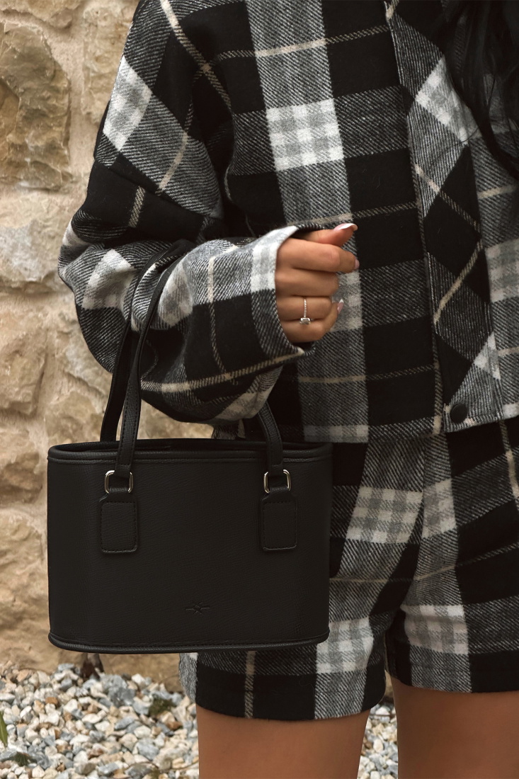 Siyah Kofia Şapka ATE-2541 - EYYO