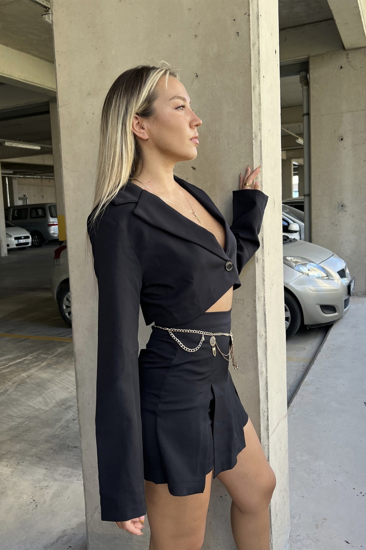 Siyah Ceketli Takım ATE1710 - DEPPOT