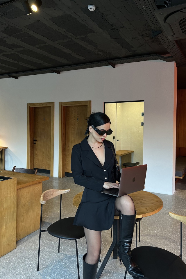 Siyah Ceketli Takım ATE3882 - 5