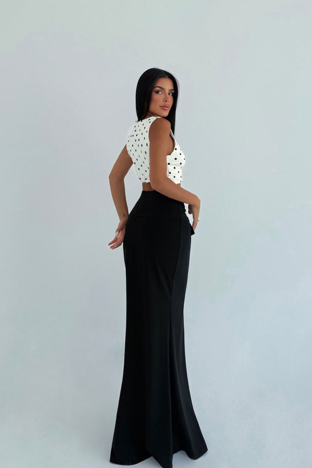 Siyah Benson Uzun Etek ATE-2433 - 4