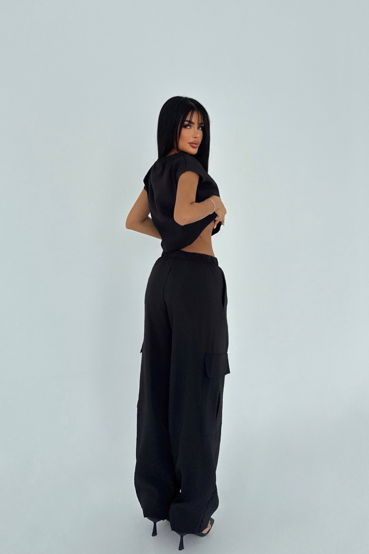 Siyah Natalina Takım ATE-1483 - EYYO