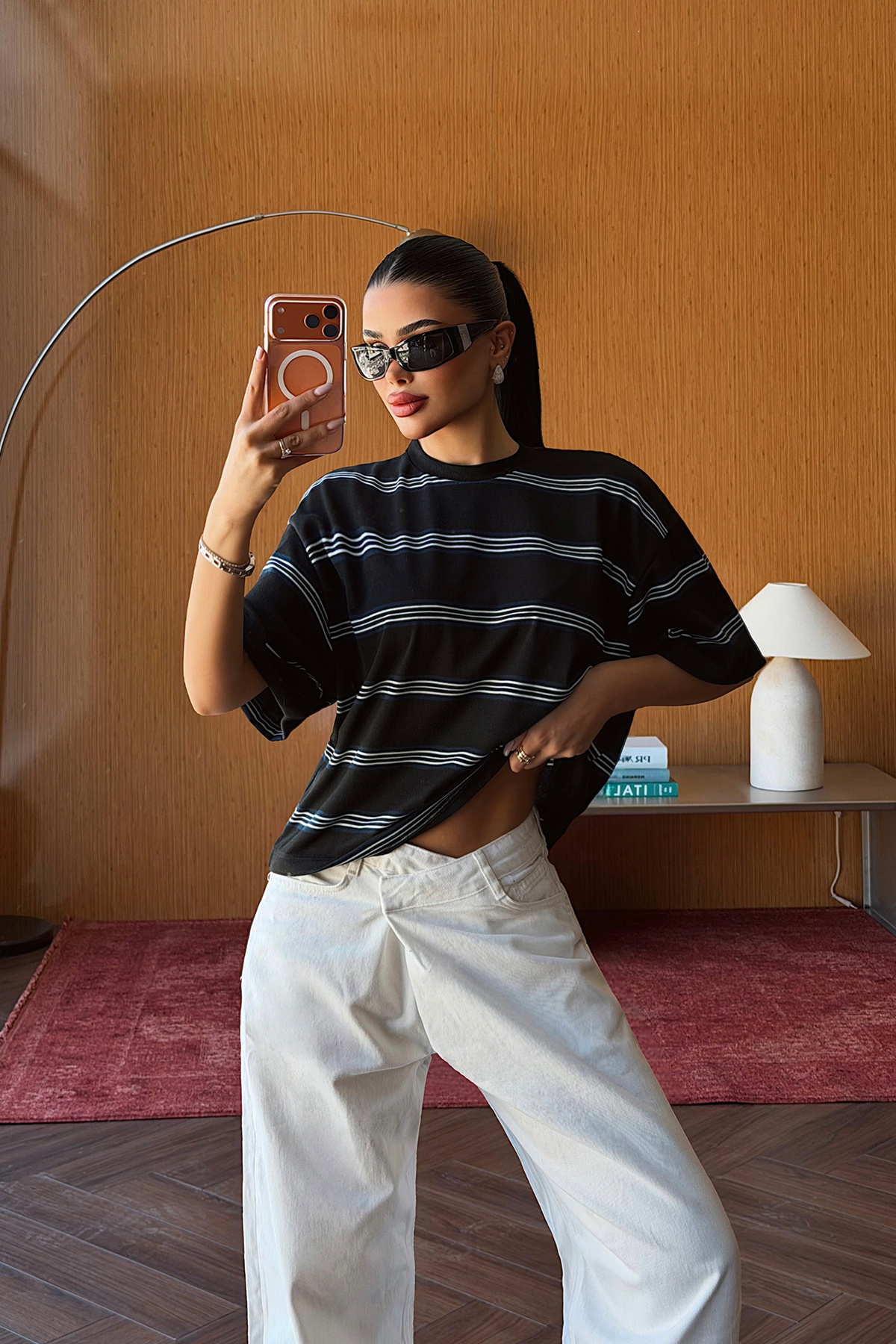 Siyah Possi Tshirt - 2