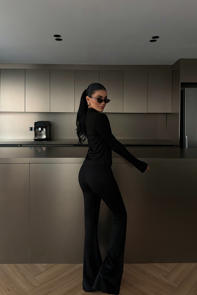 Siyah Clevny Takım ATE-4142 - 4