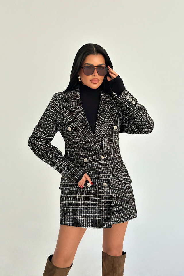 Siyah Noir ceket ATE-3962 