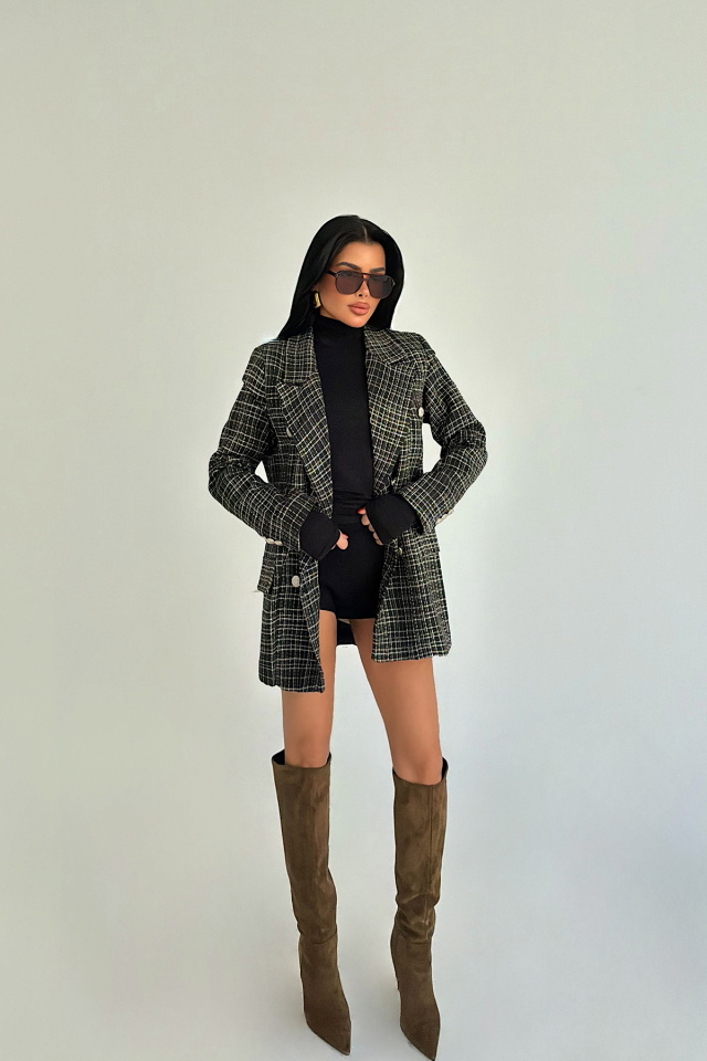 Siyah Noir ceket ATE-3962 - 2