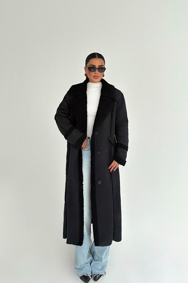 Siyah Bronski Ceket ATE-3785 - EYYO