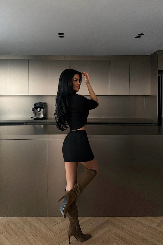 Siyah Alondra Triko Takım ATE-4414 - 4