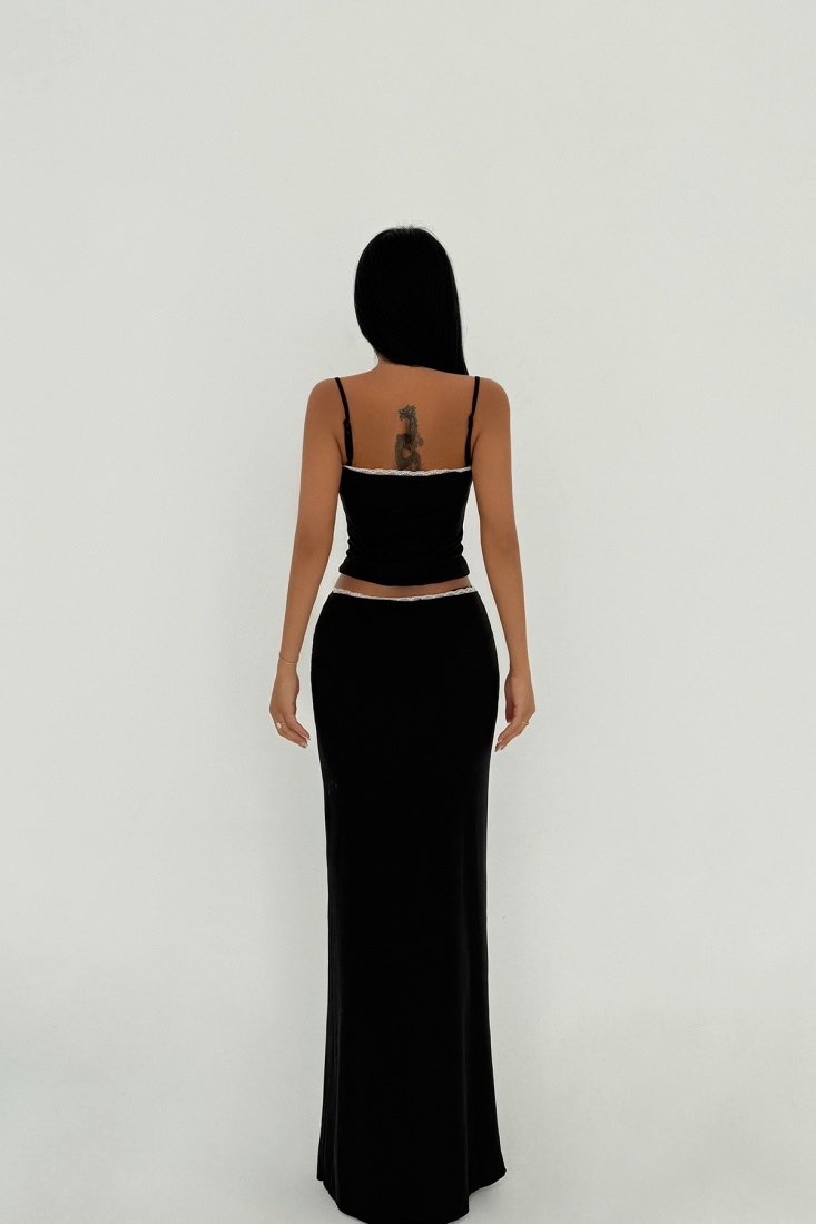 Siyah Siyah Polianda Takım ATE-1573 - EYYO