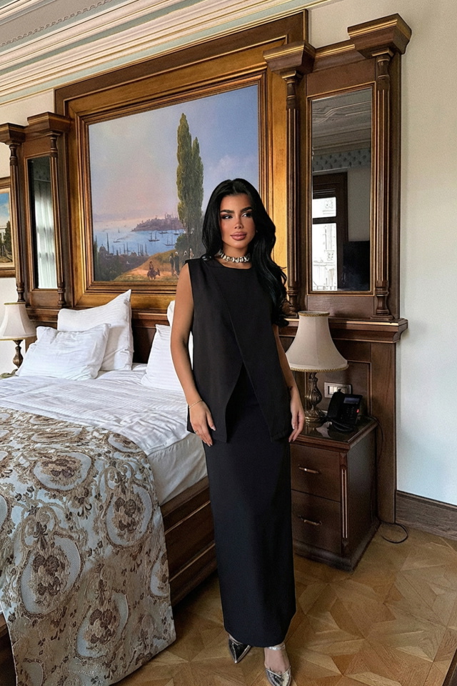 Siyah Salvatore Takım ATE-2148 