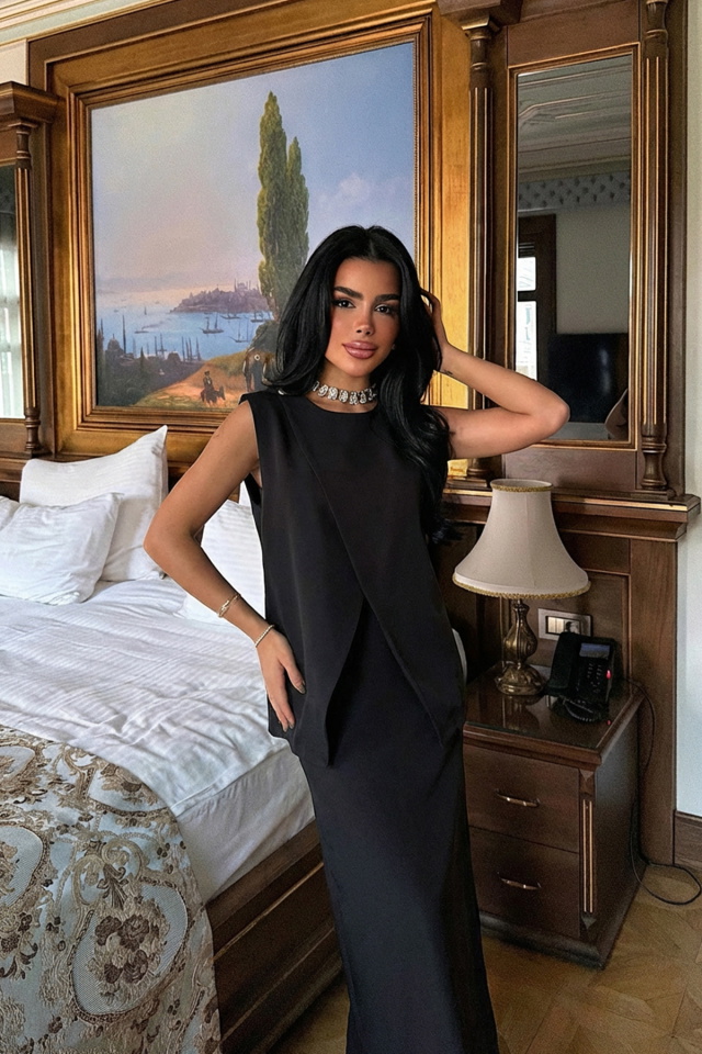 Siyah Salvatore Takım ATE-2148 - 2