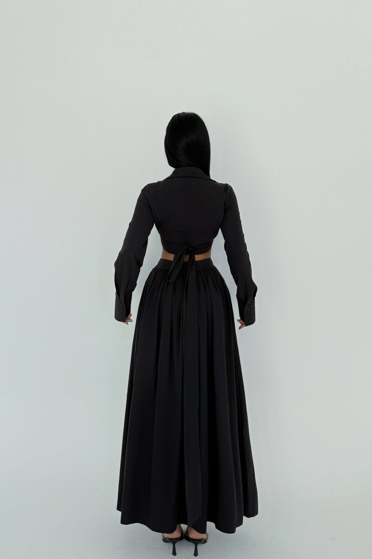 Siyah Veuve Alt Üst Takım ATE-2321 - EYYO