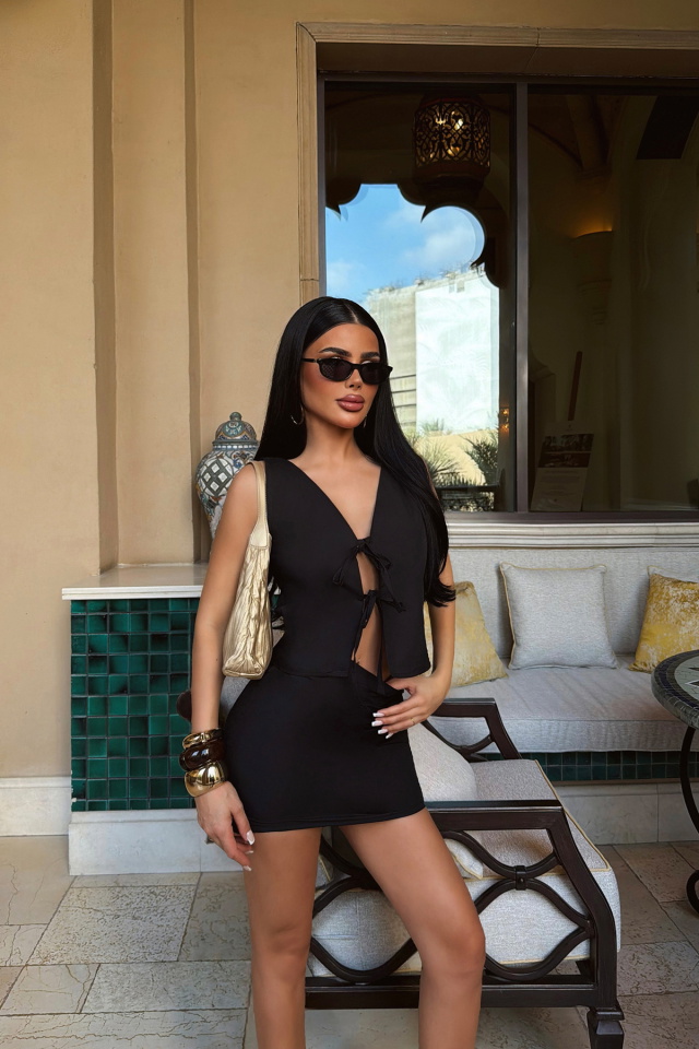 Siyah Lainie Takım ATE-4706 - 2