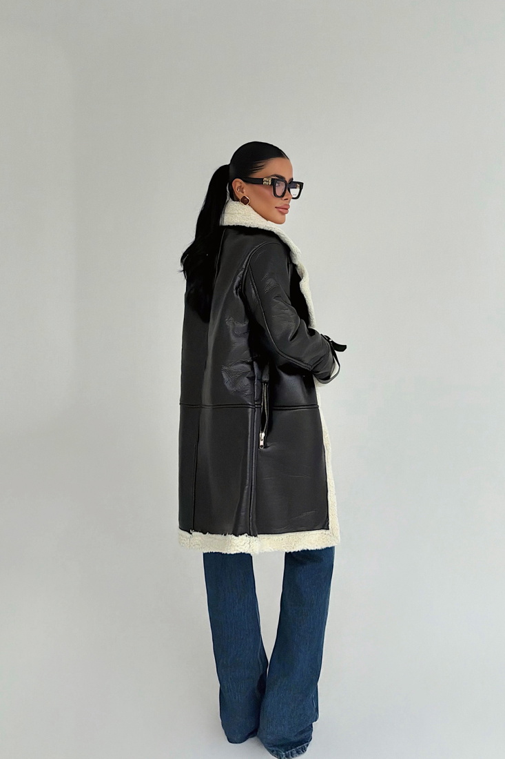 Siyah Dasha Ceket ATE-3788 - EYYO