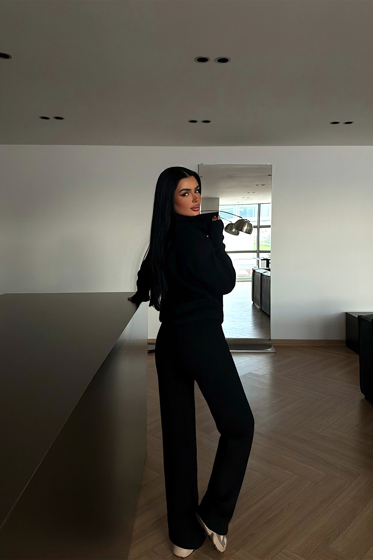 Siyah Nalani Triko Takım - 4