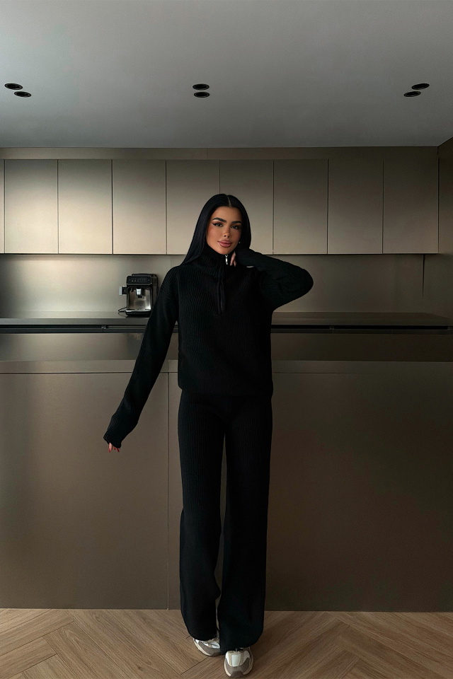 Siyah Nalani Triko Takım ATE-4271 - 3