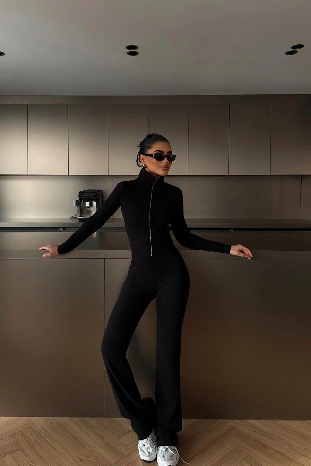 Siyah Grisa Takım ATE-4186 - 1