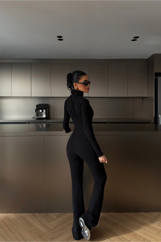 Siyah Grisa Takım ATE-4186 - 4