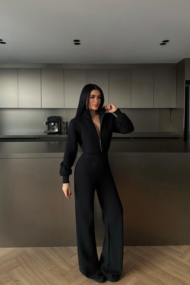 Siyah İssoly Tulum ATE-4294 - 3