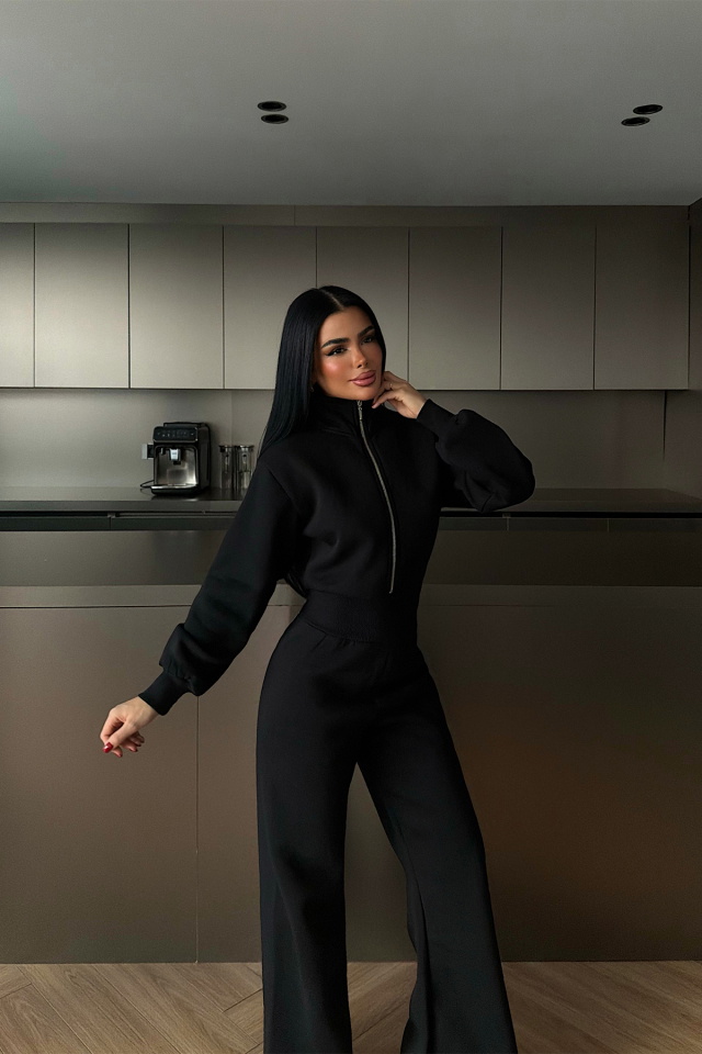 Siyah İssoly Tulum ATE-4294 - 2