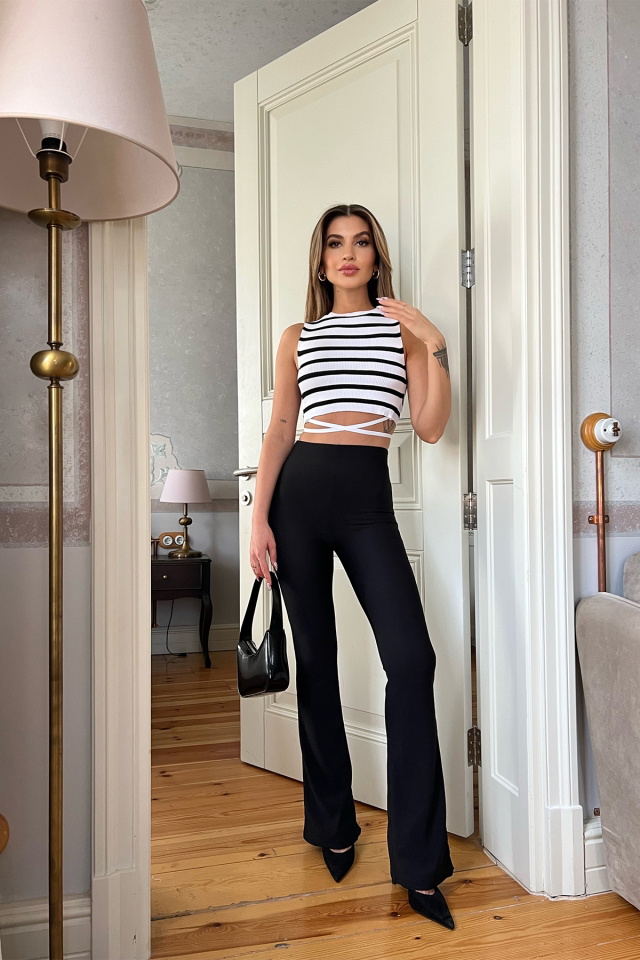 Siyah Fitilli Tayt ATE4168 - 4