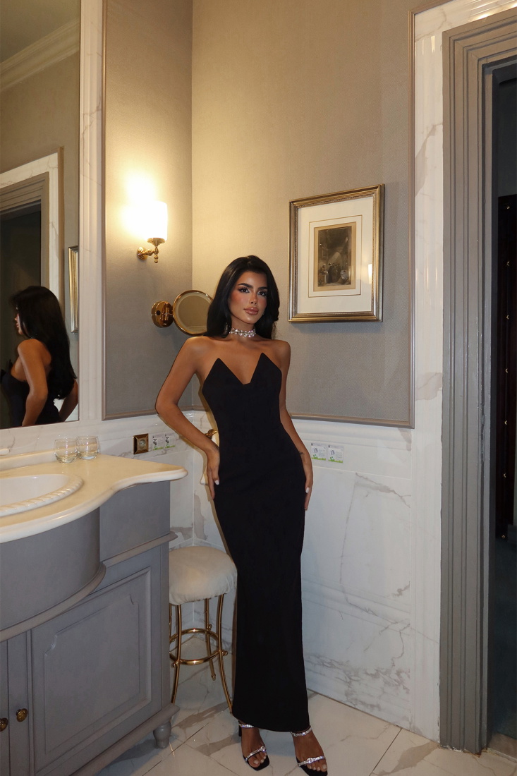 Laetitia Fiyonk Detaylı Elbise ATE-3927 - EYYO