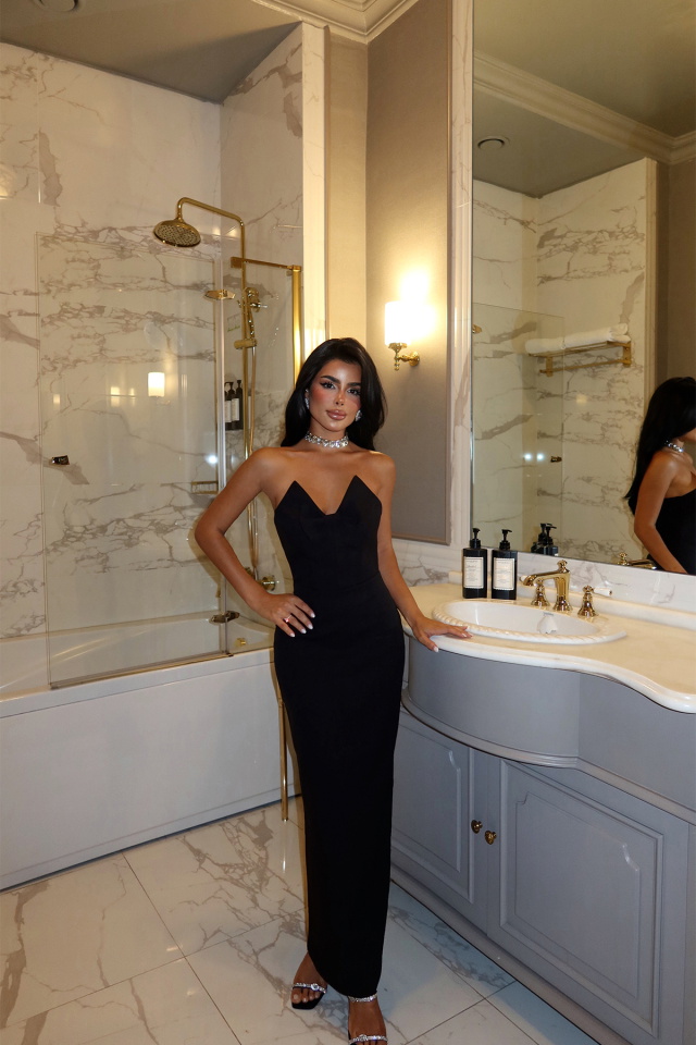 Laetitia Fiyonk Detaylı Elbise ATE-3927 - 3