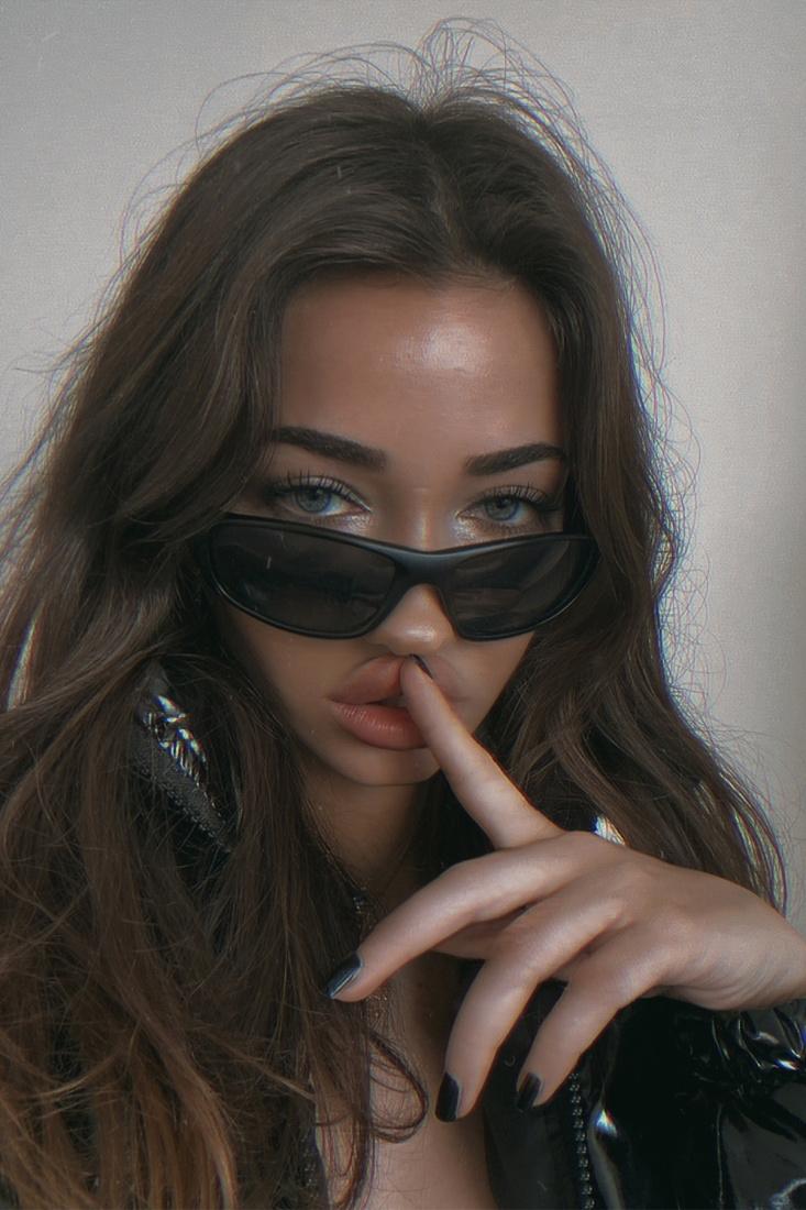 Siyah Flame Gözlük ATE3330 - 