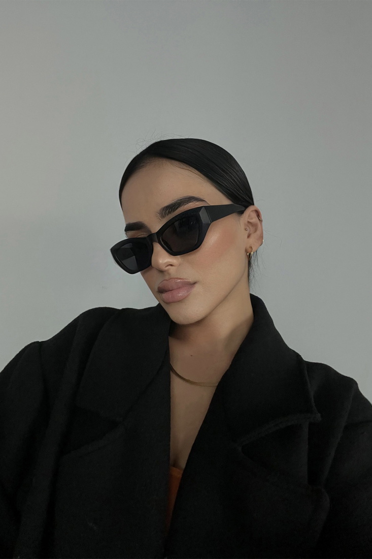 Siyah Flame Gözlük ATE3393 - 