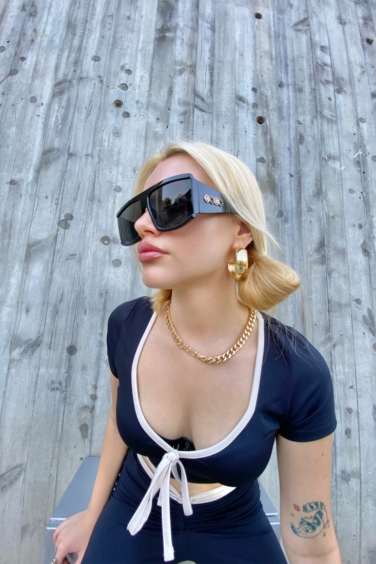 Siyah Gradient Gözlük ATE4108 - 